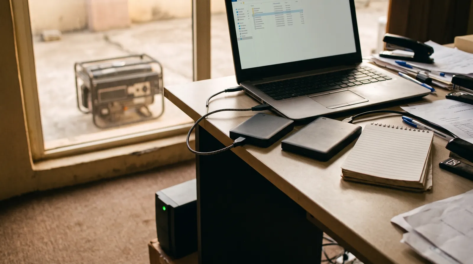 A simple backup plan for a small office